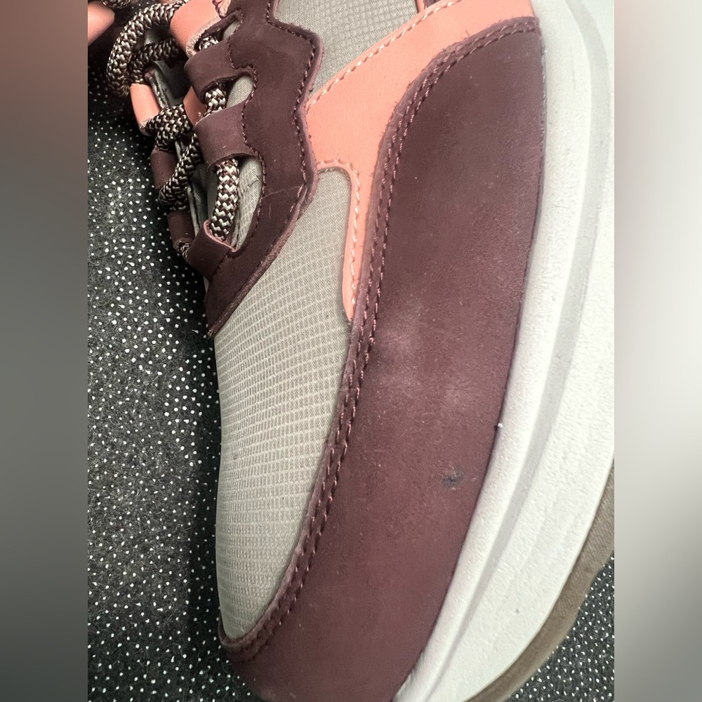 NWOB Rockport Pulse Tech Work EH Composite Fashion Sneakers In Merlot Size:11.5W - Picture 5 of 15